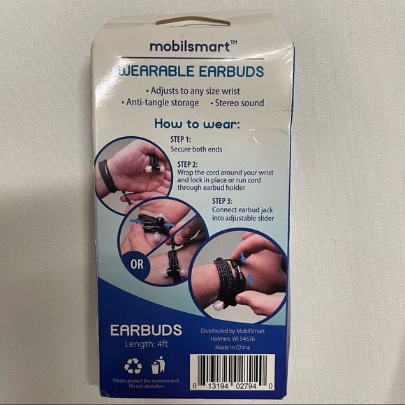 💖Host Pick!💖 NIB Mobilsmart Wearable Earbuds - Picture 2 of 5